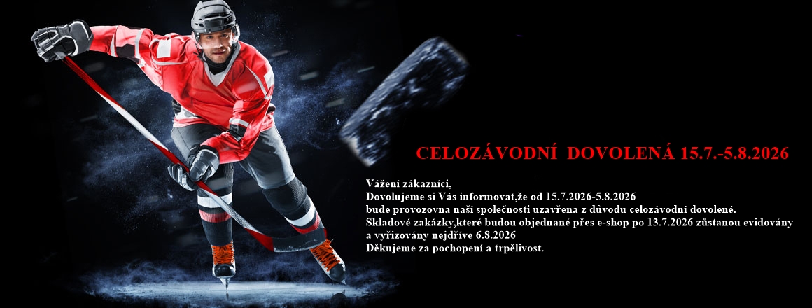 Hokejová výstroj české výroby
