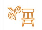 Židle z borovice