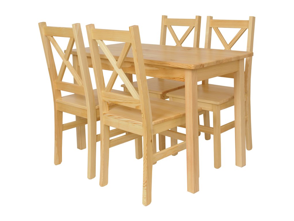 Стулья для кухни комплект 4. Набор мебели 5 предметов f0829 стол 100x100см 4 стула. Стол и стулья из сосны. Кухонный набор стол и стулья. Кухонный стол из сосны.