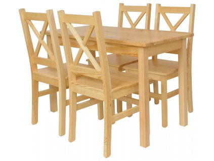 Jídelní stůl se židlemi Komplet II