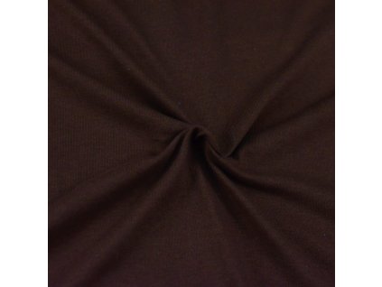 Jersey prostěradlo tmavě hnědé (Výběr rozměru 220x200)