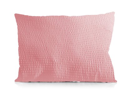 Povlak krep růžový 50x70