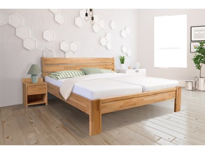 Veroli BUK napojovaný - dvoulůžková postel (Délka [cm] 200, Šířka [cm] 160)