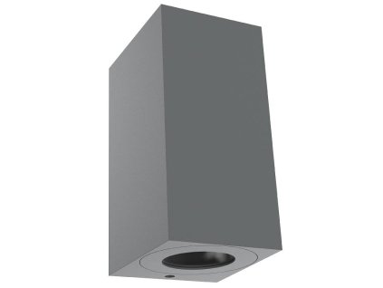 Nordlux Canto Maxi Kubi 2 (šedá) Venkovní nástěnná svítidla hliník, kov IP44 49731010