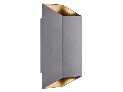 Nordlux Nico Square (antracit) Venkovní nástěnná svítidla hliník, sklo IP54 2218221050