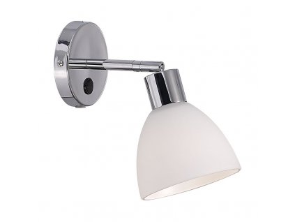 Nordlux Ray (chrom, opálové sklo) kov, sklo IP20 63191033