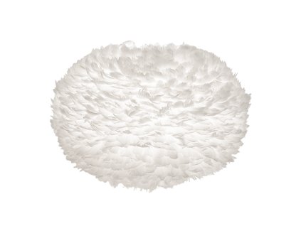 UMAGE Eos bílá (Ø75cm) bílá husí peří, textil & kov 2012