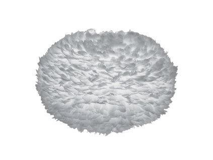 UMAGE Eos světle šedá (Ø75cm) světle šedá husí peří, textil & kov 2086