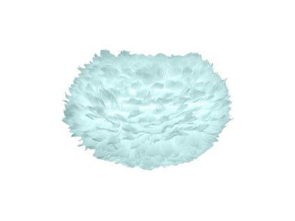 UMAGE Eos světle modrá (Ø45cm) světle modrá husí peří, textil & kov 2024