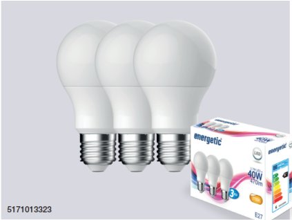 Nordlux LED žárovka E27 13,3W 2700K 3ks (bílá) LED žárovky plast 5197001023