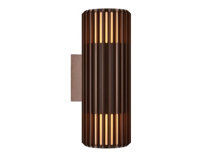 Nordlux Aludra Double Seaside (metalická hnědá) Venkovní nástěnná svítidla hliník, plast IP54 2418121261