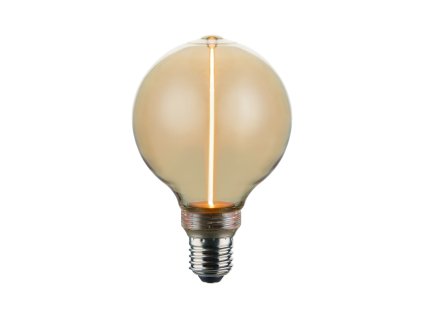 Nordlux Deco G95 Dash Dim 4W E27 1800K 110lm (jantarová) Dekorativní žárovky sklo, kov IP20 2580022727