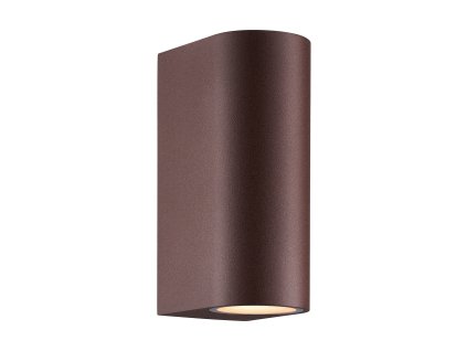 Nordlux Dion Double (rezavá) Venkovní nástěnná svítidla hliník, sklo IP44 2518021009