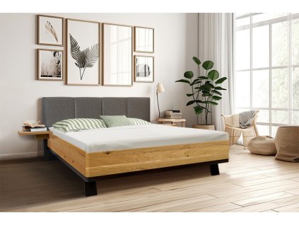 Salento Max DUB divoký - Dvoulůžková postel (Délka [cm] 200, Šířka [cm] 180)