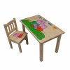 Dětský dřevěný stůl - obrázek