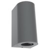 Nordlux Canto Maxi 2 (šedá) Venkovní nástěnná svítidla hliník IP44 49721010