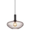 Nordlux Alton (Ø35cm) kouřové sklo, černá sklo, kov IP20 48973047