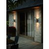 Nordlux Kyklop Ripple (rezavá) Venkovní nástěnná svítidla hliník, sklo IP54 2318051009