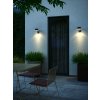 Nordlux Justina (černá) Venkovní nástěnná světla s čidlem kov, plast IP44 2418071003