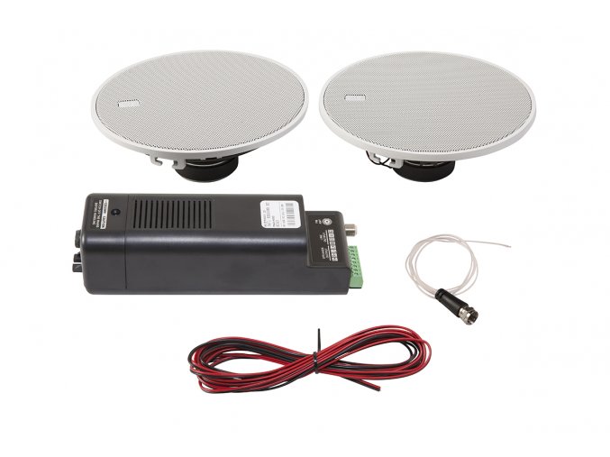 KBSOUND SELECT BT 5“ - Sada Bluetooth Audio přijímač +FM Radio do podhledu + 2 reproduktory 5“