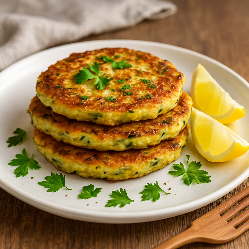 Jednoduché cuketové placky