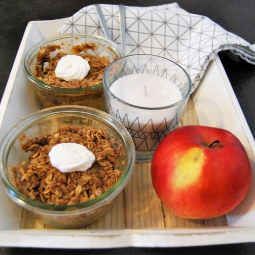 Jablečný crumble