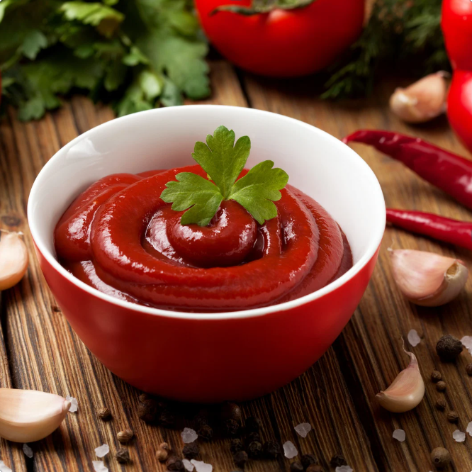 Domáci kečup s paradajkami a jablkami