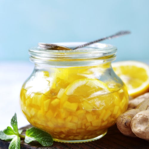 Pečený čaj se zázvorem