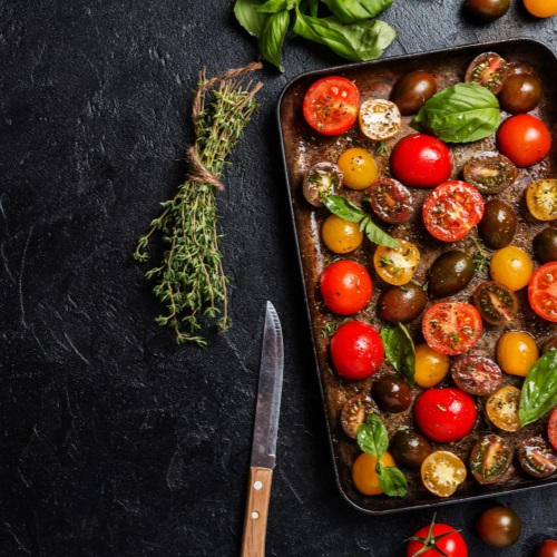 Zavařená pečená rajčata