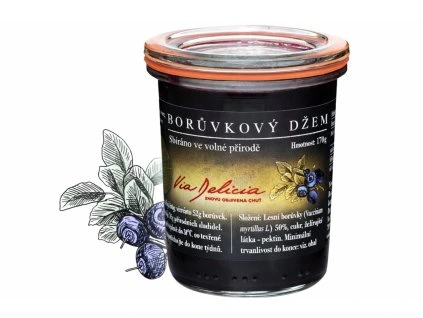 Borůvkový džem