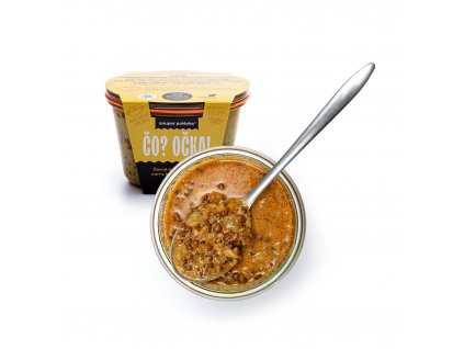 Čočková polévka s curry a kokosovým mlékem