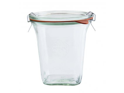 Zavařovací sklenice Quadro střední 545ml, ø100 mm