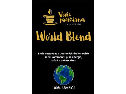 World Blend – směs vybraných kávových zrn