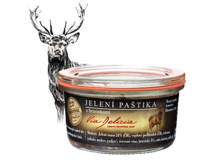 Paštika z jeleního masa