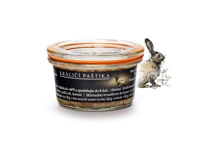 MINI Králičí paštika