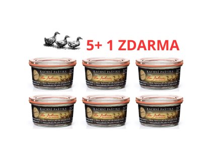 Kachní paštika s jablky 5+1 zdarma