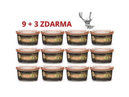 Dančí paštika s divokým kořením 9+3 zdarma