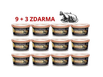 Paštika z grilovaného kuřátka 9+3 zdarma