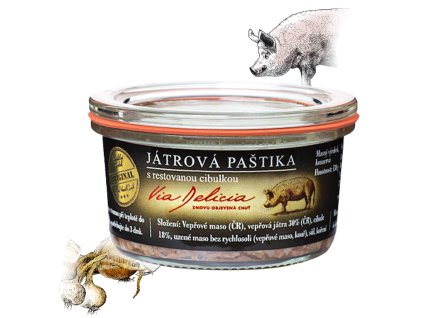 vepřová játrová paštika