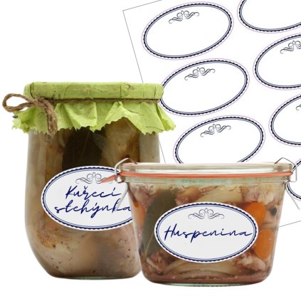 12 szt. Naklejki dekoracyjne owalne 96x55 mm