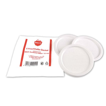 Plastikowe wieczka 120 mm