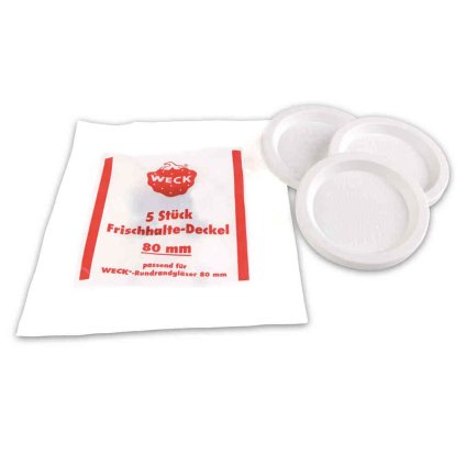 Plastikowe wieczka 80 mm