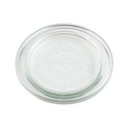 Szklane wieczko 80 mm