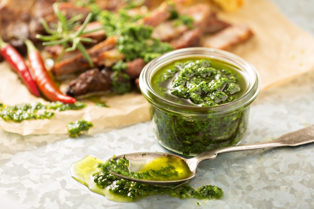 omáčka ku grilovanemu mäsu "chimichurri"