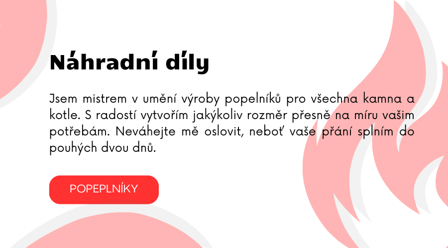 Popelníky na pro kotle