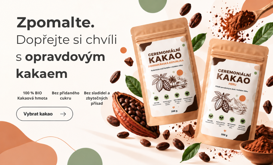 Ceremoniální kakao - BIO kakaová hmota