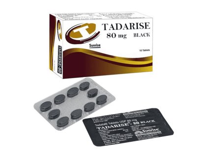 lék Tadarise Tadalafil 80mg Black