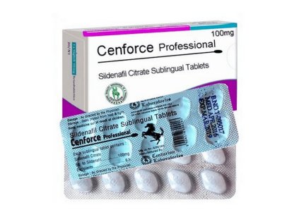lék Cenforce Professional Subingválni tablety 100mg Sildenafil Citrate