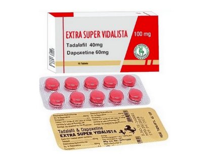 lék Extra Super Vidalista 100mg Tadalafil a Dapoxetin