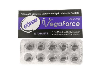 lék Extreme VegaForce 250mg Sildenafil + Dapoxetin